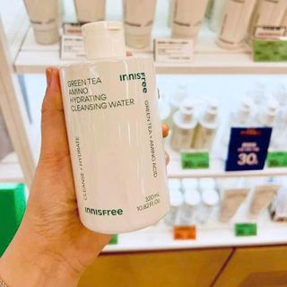 Nước tẩy trang trà xanh InnisfreeGreen Tea-làm sạch sâu chống oxy hóa, làm mềm mịn da
