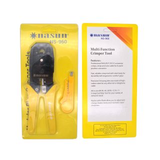 Kềm mạng, Kìm bấm mạng Nasun NS-960, dùng để bấm đầu cắm dây mạng
