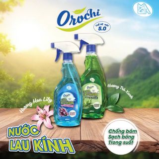 Nước Lau Kính Orochi 600ml (Thùng 24 Chai)