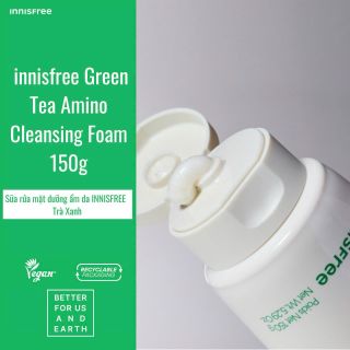 Sửa rửa mặt Innisfrees trà xanh mẫu mới