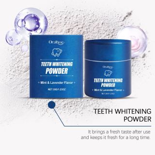 Bột tẩy trắng răng hương bạc hà, làm sạch răng miệng, tẩy trắng răng, loại bỏ mùi hôi, bảo vệ giúp răng chắc khoẻ ( Hàng Giá Tận Xưởng )