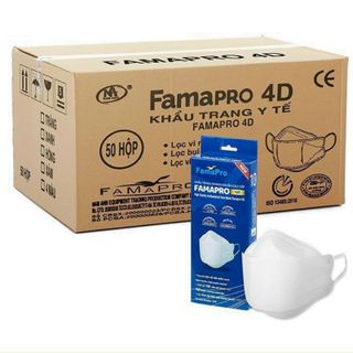 THÙNG 50 HỘP KHẨU TRANG Y TẾ FAMAPRO KF94