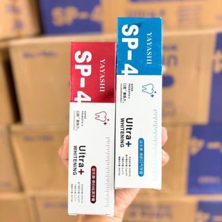 Kem Đánh Trắng Răng Tự Nhiên SP4 Ultra - Giảm ê buốt, khử Ổ Vàng, Sạch Mảng Bám, Hôi Miệng