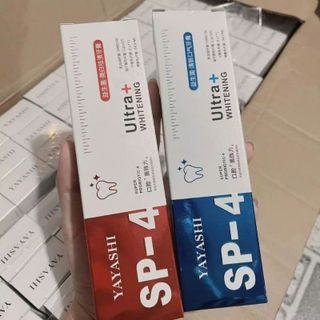 Kem Đánh Trắng Răng Tự Nhiên SP4 Ultra - Giảm ê buốt, khử Ổ Vàng, Sạch Mảng Bám, Hôi Miệng