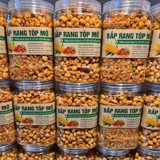 BẮP RANG TÓP MỠ SIÊU HOT, THỬ LÀ MÊ 500G - WINNIE HOUSE