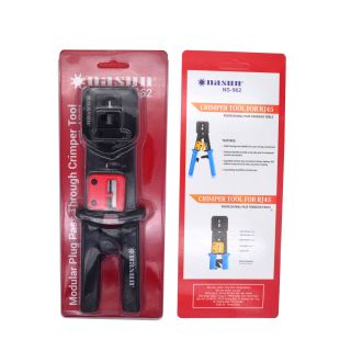 Kềm mạng, Kìm mạng xuyên thấu Nasun NS-962. Dùng để bấm đầu cắm dây mạng, bấm hạt mạng