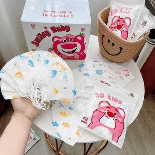 KHẨU TRANG 5D KID TRẺ EM TỪ 1 -9 TUỔI