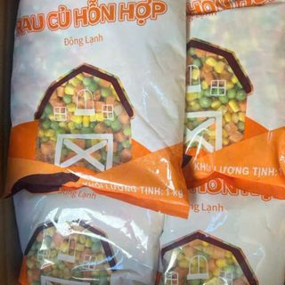Rau củ hỗn hợp Green One(gói 1kg)