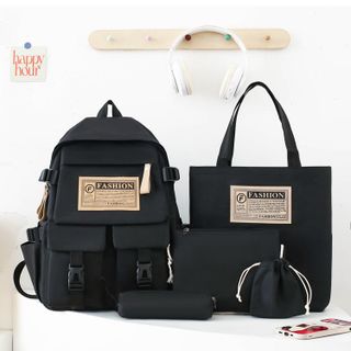 BALO COMBO 5 MÓN ĐA DỤNG CHỐNG THẤM VẢI POLYESTER CAO CẤP QUẢNG CHÂU WH746 - WINNIE HOUSE