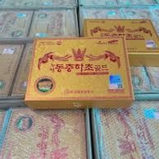 Nước uống đông trùng hạ thảo KangHwa hộp gỗ Vàng( 30ml x 60 gói)