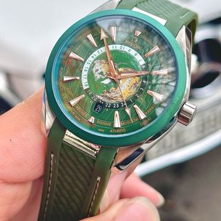 Đồng hồ O.m.e.g.a mặt địa cầu xanh