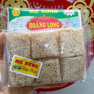 Combo 10 gói ( gần 2 kg ) kẹo mè xửng dẻo Huế Hiệu  Hoàng Long: dẻo, dai, thơm, bùi béo ăn là ghiền - CTB835