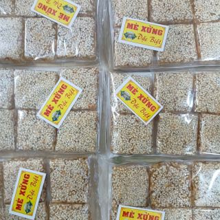 Combo 10 gói ( gần 2 kg ) kẹo mè xửng dẻo Huế Hiệu  Hoàng Long: dẻo, dai, thơm, bùi béo ăn là ghiền - CTB835