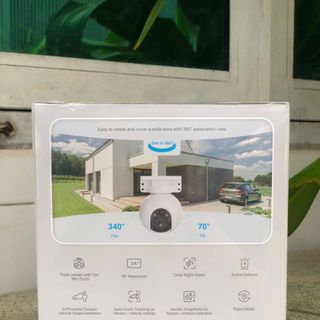 Camera Ngoài Trời 3 Ống Kính Ezviz H80F 4MP (Zoom 12X)