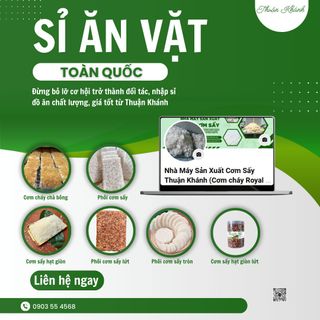 Sỉ Cơm Cháy Sài Gòn Thuận Khánh Không Qua Trung Gian