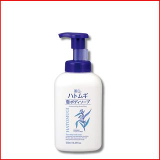 Sữa Tắm Tạo Bọt Dưỡng Trắng Da – Hatomugi The Whip Body Soap (550ml)