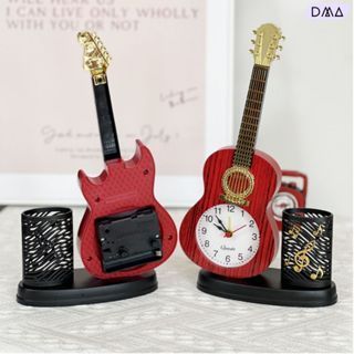 ĐỒNG HỒ BÁO THỨC để bàn trang trí phong cách cổ điển có ống đựng bút siêu tiện dụng