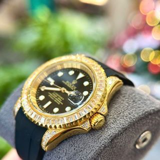 Đồng hồ nam R.o.l.e.x submariner đá dây cao su
