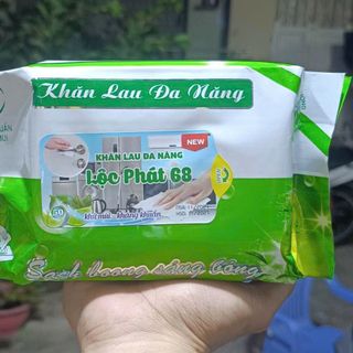 Khăn ướt lau bếp đa năng - hương chanh