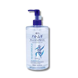 Dầu Tẩy Trang Ý Dĩ Dưỡng Ẩm Sâu – Hatomugi The Cleansing Lotion (500ml)