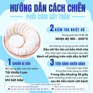Sỉ Phôi cơm sấy Tròn gạo thơm Thuận Khánh