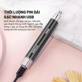 Máy Tỉa Lông Mày Hyundai FC033BK Bảo Hành 12 Tháng