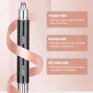 Máy Tỉa Lông Mày Hyundai FC033BK Bảo Hành 12 Tháng