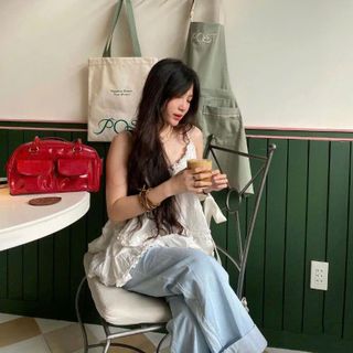 [SHOPPUMI] Áo kiểu Lisa form BBD 2s có tùng xòe bồng nhẹ freeszie Pumi