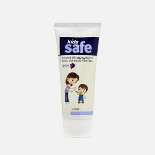 Kem đánh răng nuốt được cho bé  Safe Kids Hương Nho 90g Hàn Quốc