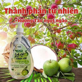 Nước rửa chén thực vật Arota Táo Xanh 860gr Hàn Quốc