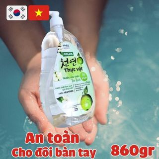 Nước rửa chén thực vật Arota Táo Xanh 860gr Hàn Quốc