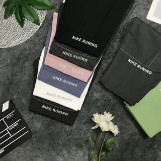 Quần dài nữ Nik Running - logo thêu Chất liệu: poly 2 da Size: M.L.XL.XXL Ri: 2222 Tách nửa ri được