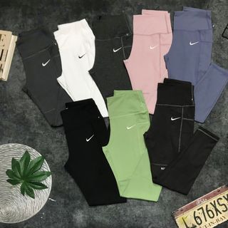 Quần dài nữ Nik Running - logo thêu Chất liệu: poly 2 da Size: M.L.XL.XXL Ri: 2222 Tách nửa ri được
