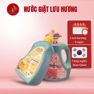 Bộ sản phẩm combo chăm sóc gia đình Arota công nghệ Hàn Quốc - Nước giặt Lưu Hương 03 lít + Thông tẩy đa năng + Xịt tẩy đa năng