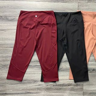 Quần lửng trơn phối hàng 4 kim cao cấp M l xl 2x 3x 4x 5x Tách nửa ri được