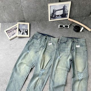 Quần jean ôm body co giãn bigsize mã 344