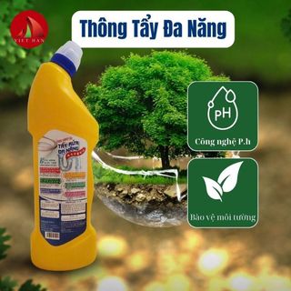 Thông tẩy đa năng Sowa chai 1lit công nghệ P.h Hàn Quốc - Tẩy sạch hiệu quả, diệt khuẩn an toàn, hương thơm tự nhiên