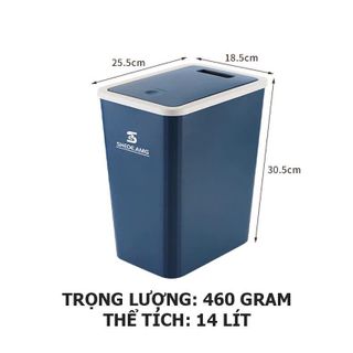 Tìm đại lý phân phối, CTV thùng rác nắp bật 15 lít siêu rẻ