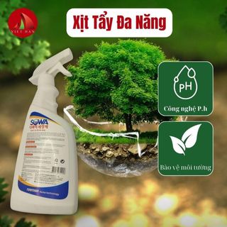 Chai xịt tẩy rửa Sowa xịt tẩy đa năng tẩy bay cặn bẩn cứng đầu 500ml Hàn Quốc