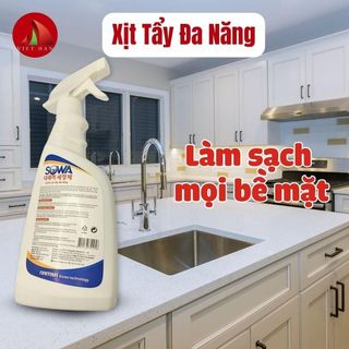 Chai xịt tẩy rửa Sowa xịt tẩy đa năng tẩy bay cặn bẩn cứng đầu 500ml Hàn Quốc