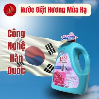 Nước giặt xả Arota hương hoa mùa Hạ Hàn Quốc 3KG