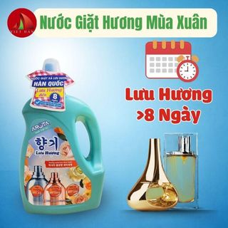 Nước giặt xả Arota hương hoa mùa Hạ Hàn Quốc 3KG