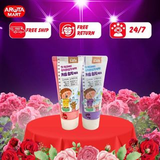 Kem đánh răng Trẻ em Safe Kid 90g Lion Hàn Quốc