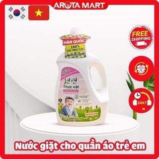 Nước giặt thực vật Arota cho trẻ em Hương Nắng Mới Hàn Quốc 3KG