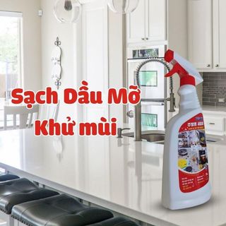 Nước Xịt Tẩy Thiết Bị Nhà Bếp Sowa 500ml - Khử mùi an toàn, diệt khuẩn hiệu quả