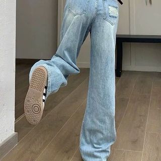Quần jean ống suông bigsize mã 238