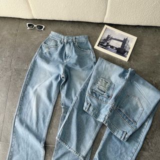 Quần jean ống suông bigsize mã 238