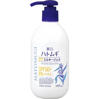 Sữa Dưỡng Thể Hatomugi Chống Nắng Dưỡng Ẩm Hatomugi The UV Milky Gel SPF50+ PA++++ (250ml)