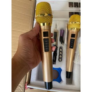 Combo 2 Micro Karaoke với Tính Năng Tinh Chỉnh Echo, Bass, Treble và Tần Số