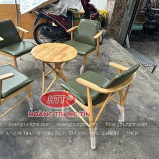 Ghế baby gổ nệm cafe giá rẻ